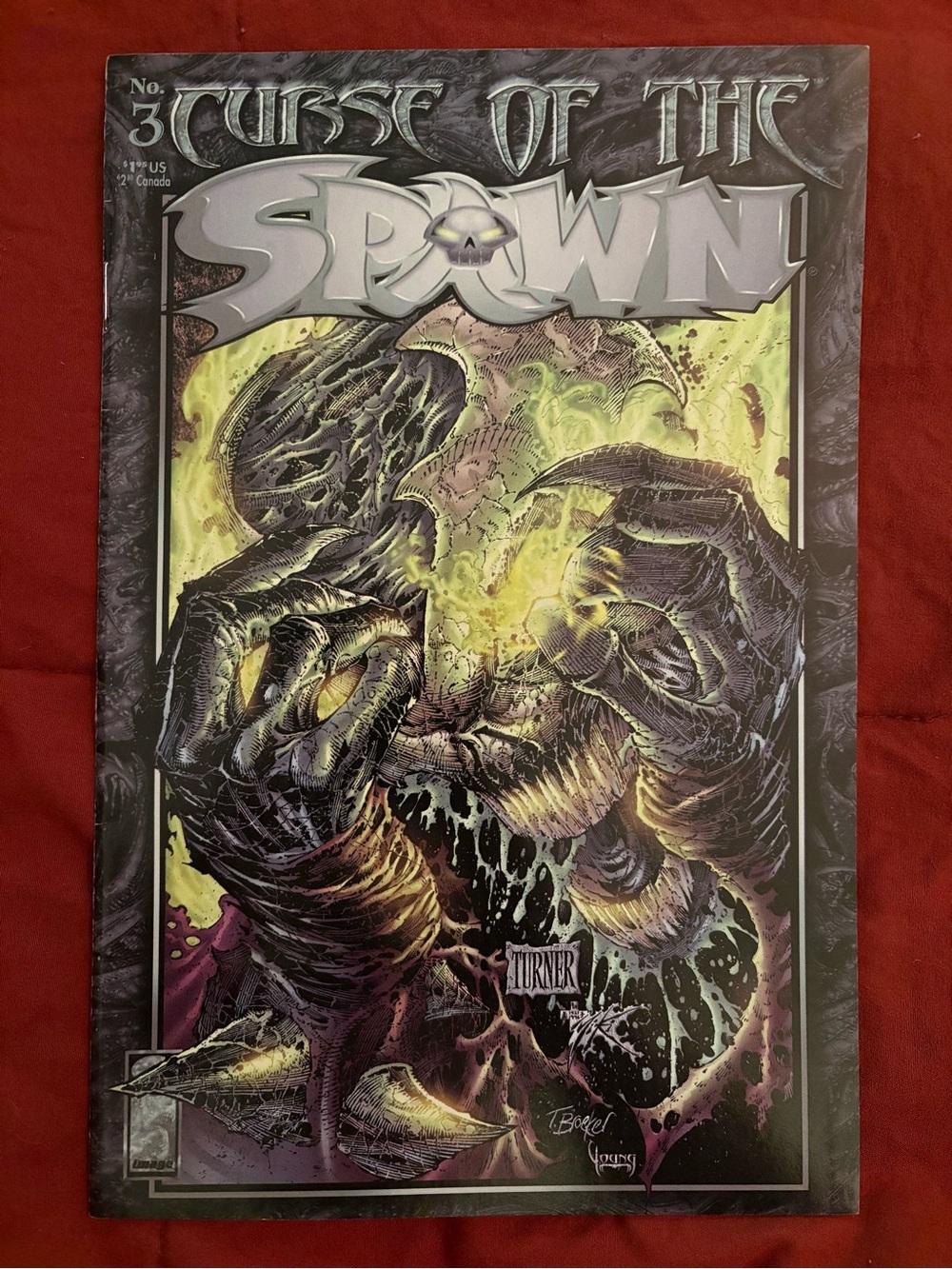 Curse of the Spawn #3 Image Comics (1996)